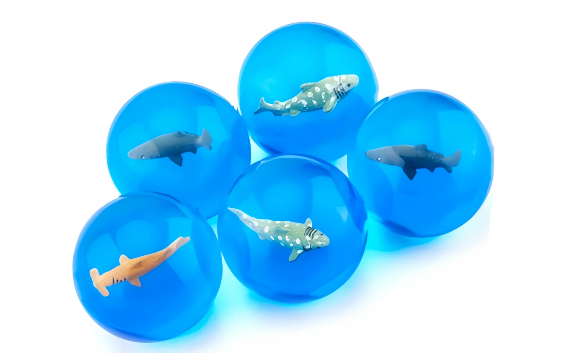 Printed bouncing balls for a custom graphic project