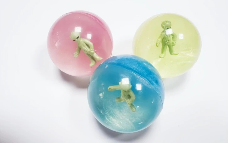 HUMAN FIGURINE BALL, model 3DMX3, assortment view