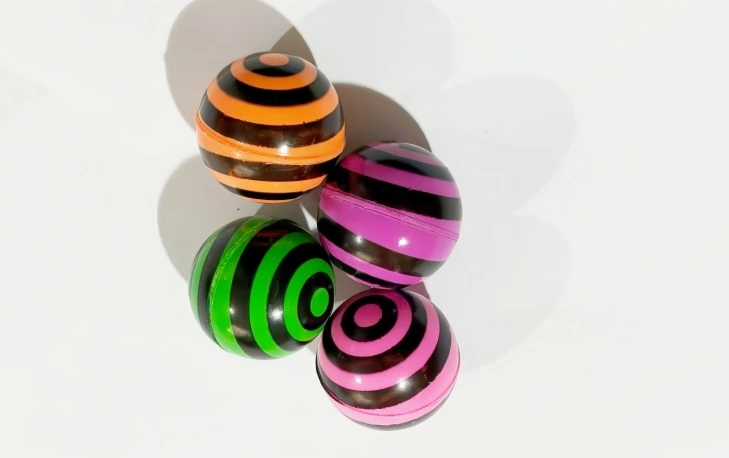 RING PRINTED BALL, model B0012, assortment view
