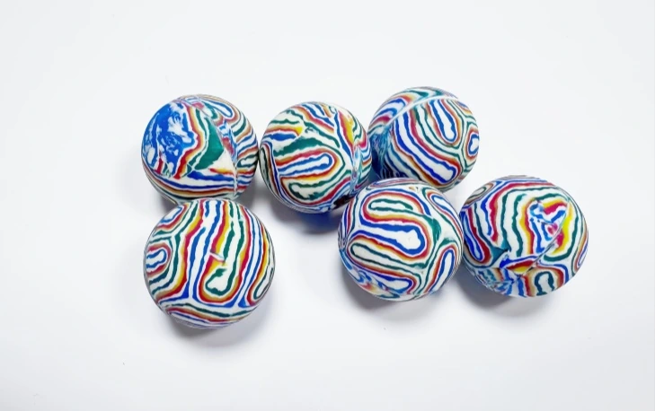 WAVES PRINTED BALL, model B0014, assortment view