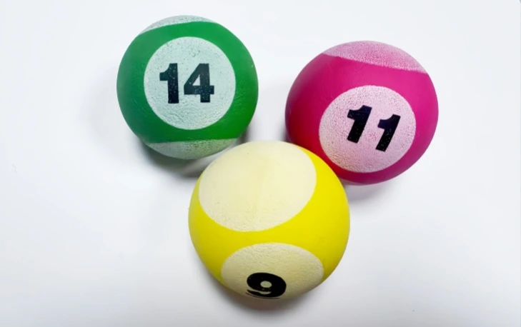 POOL BALL, model B3000, assortment view