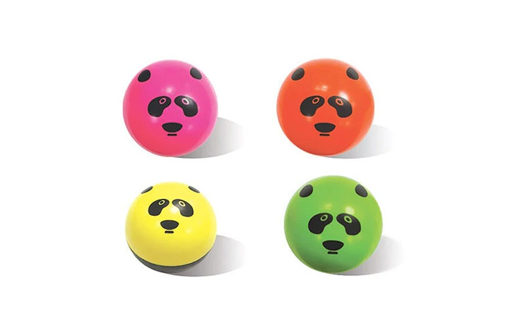 PRINTED PANDA BALL, model BUP11, assortment view