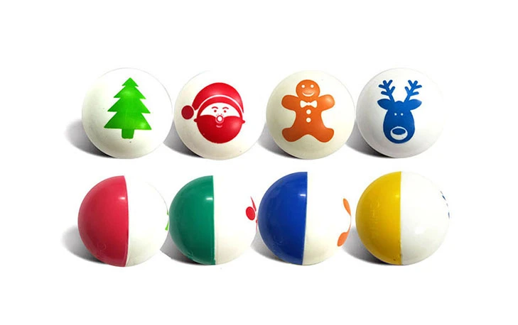 CHRISTMAS PRINTED BALL, model BUP14, assortment view