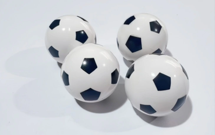 WHITE SOCCER BALL, model BW000, assortment view