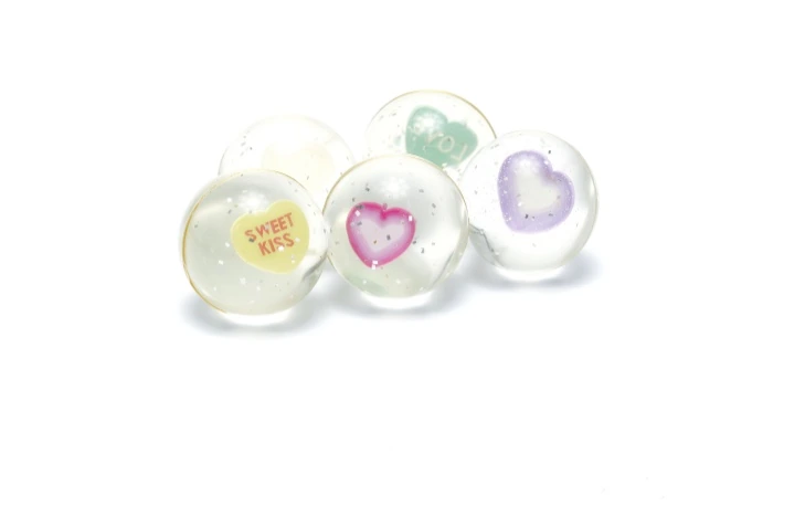 LOVE HEART BALL, model CH000, assortment view