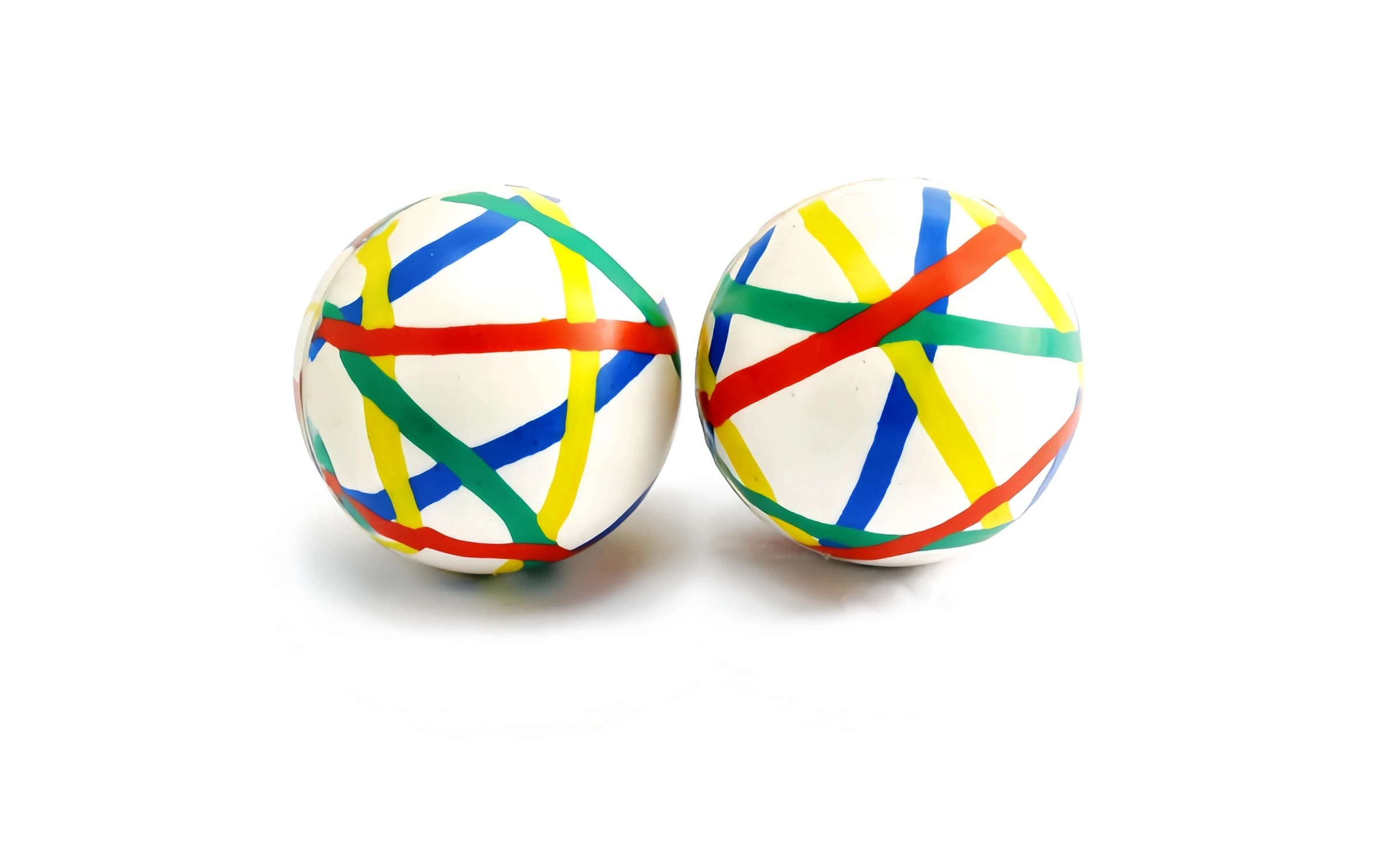 COLORED STRIPES BALL, model CS000, assortment view