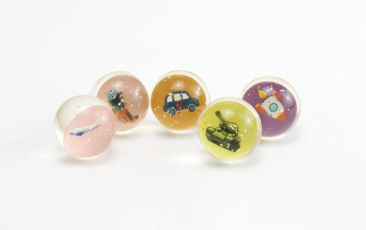 MIXED TOY FIGURINE BALL, model CT001, assortment view