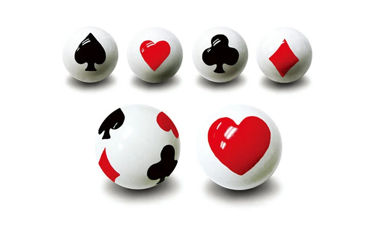 POKER BALL, model GU003, assortment view