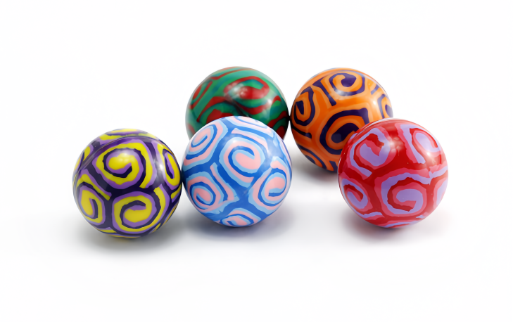 COLORED MAZE BALL, model LC000, assortment view
