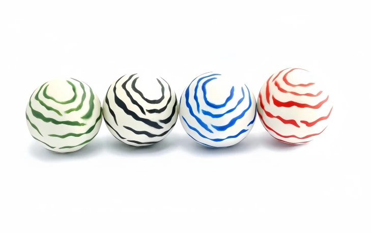ZEBRA STRIPE BALL, model LR009, assortment view
