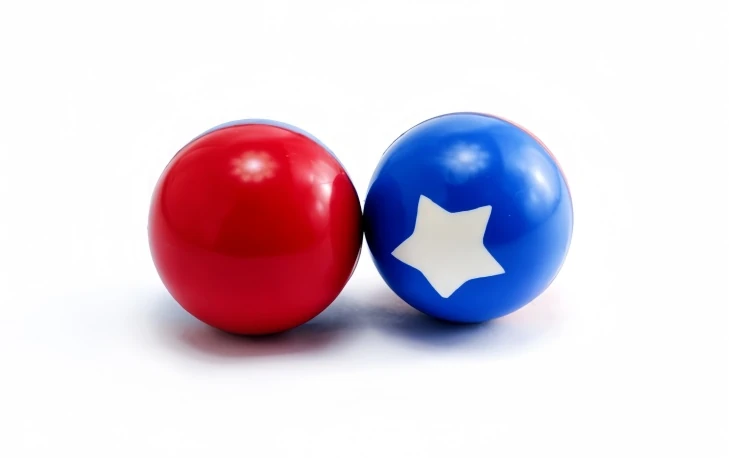 COLOR & STAR BALL, model MB2CA, assortment view