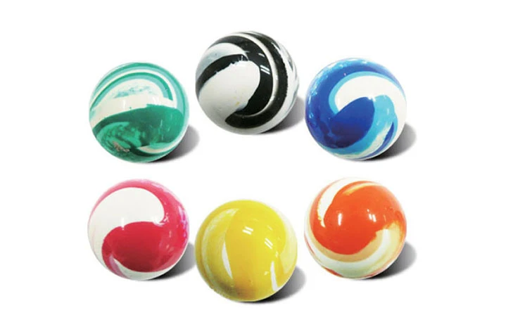 TRI-COLOR MARBLE BALL - II, model MBNT2, assortment view