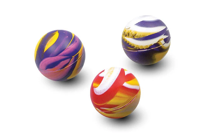TRI-COLOR MARBLE BALL - IV, model MBNT4, assortment view