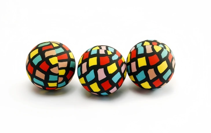 RAINBOW BLOCK BALL - I, model MBRB1, assortment view