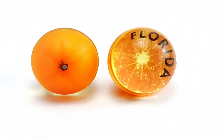 ORANGE FRUIT BALL, model MBTB3, assortment view
