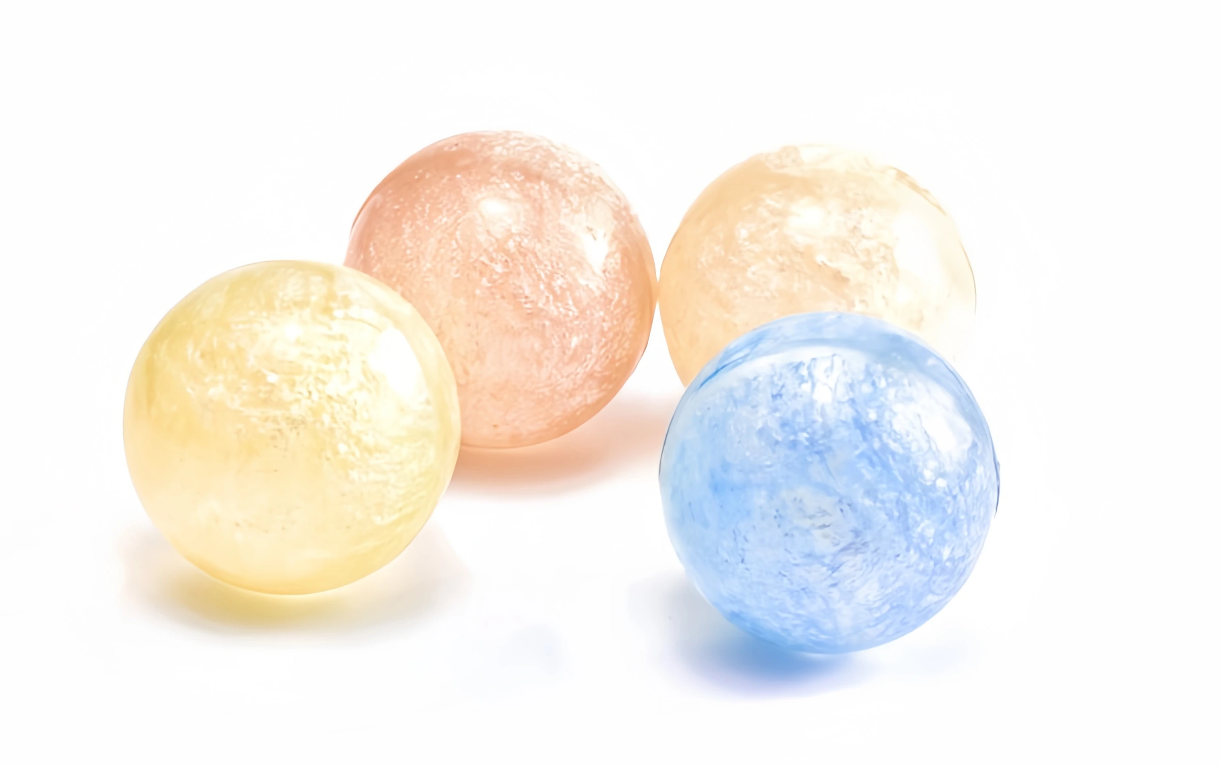 PASTEL CRACKLE BALL, model MD00A, assortment view