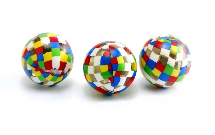 MOSAIC CHECKERBOARD BALL, model MH000, assortment view