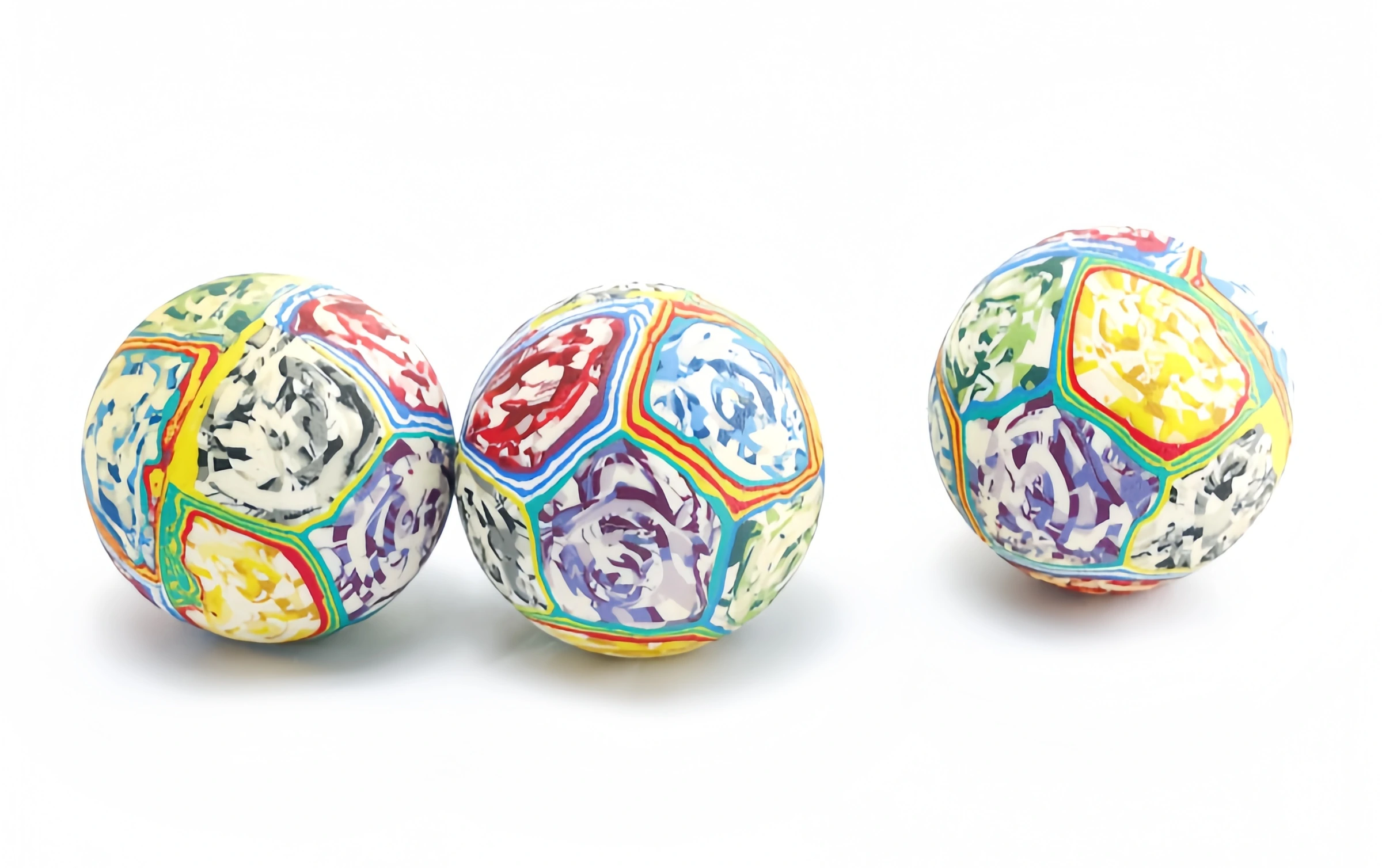 RANDOM BLOB BALL, model MX000, assortment view