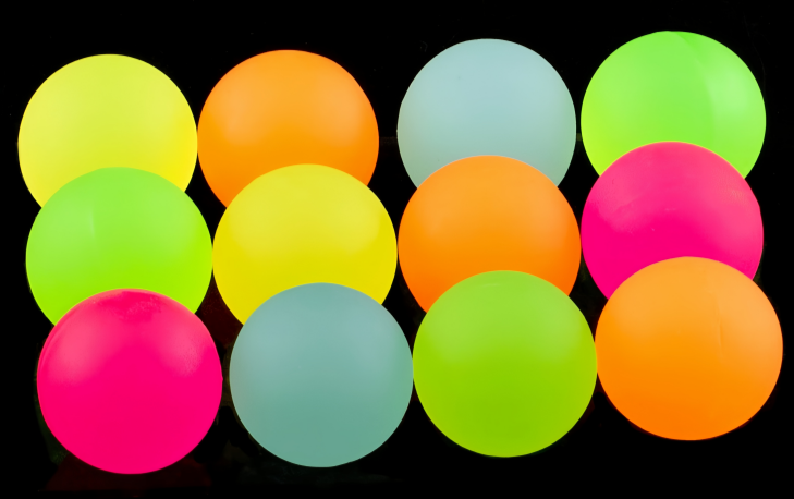 CLEAR COLORED BALL - I, model P000A, assortment view