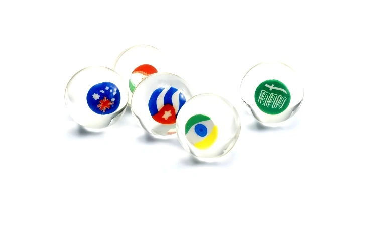 NATIONAL FLAG BALL, model PB000, assortment view