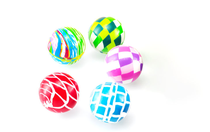 MIXED PATTERN BALL - II, model PB00B, assortment view