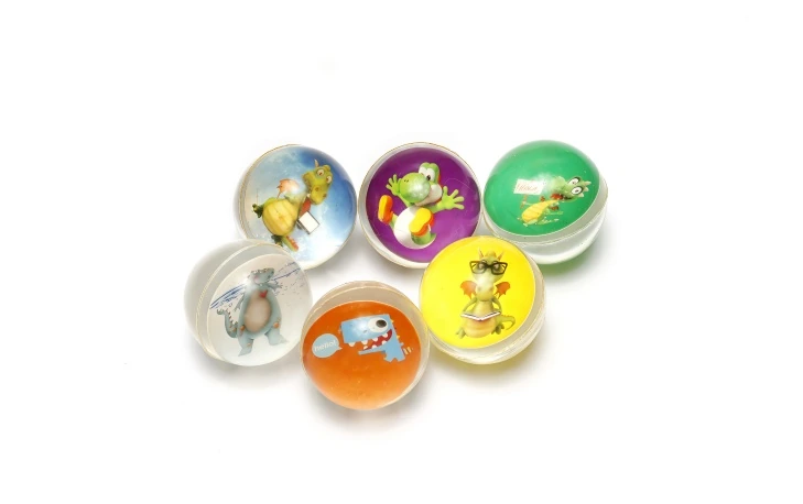 CARTOON ANIMAL PICTURE BALL, model PBAA1, assortment view
