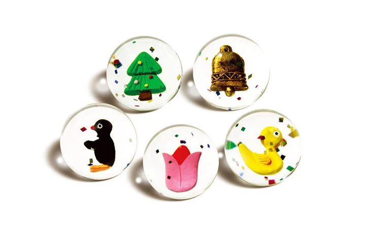 CHRISTMAS FIGURINE BALL - MIX III, model PFMX3, assortment view