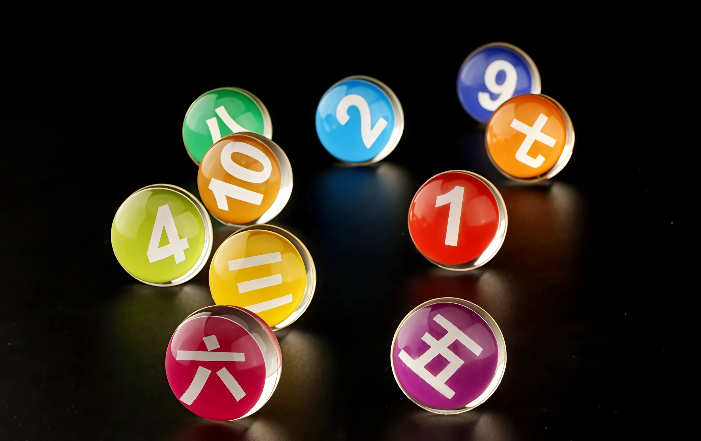 NUMBER BALL - II, model PFMXF, assortment view
