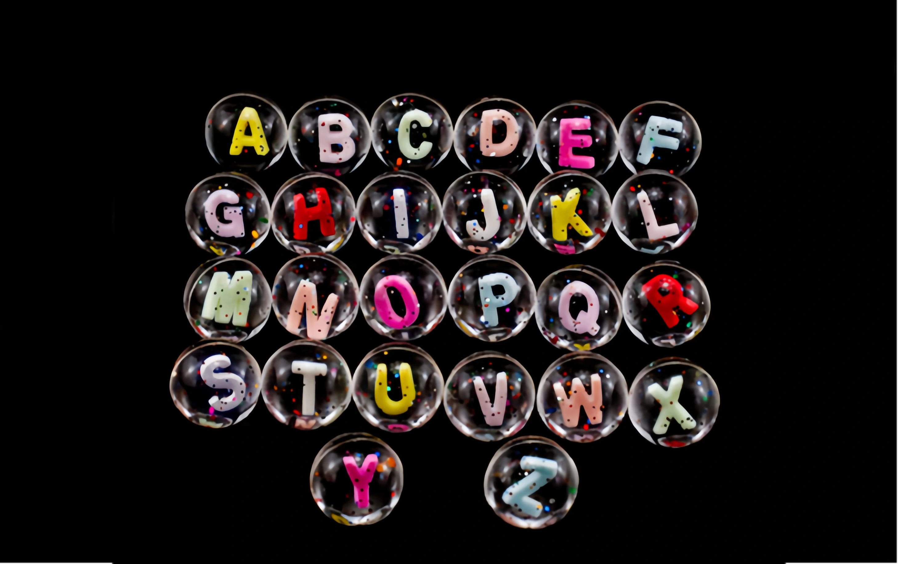 ALPHABET BALL - II, model PFMXH, assortment view