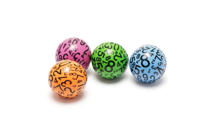 NUMBER PRINTED BALL, model PR007, assortment view
