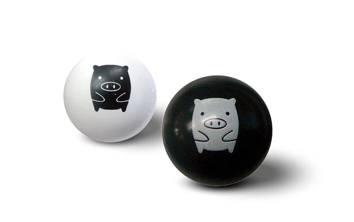 PRINTED PIG BALL, model PR010, assortment view