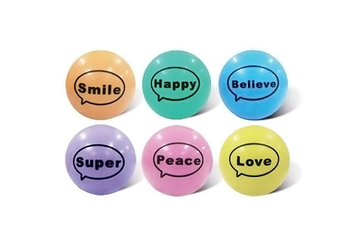 LETTER BALL, model PR018, assortment view