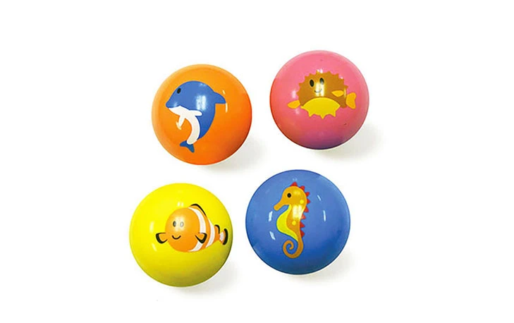 SEA ANIMAL PRINTED BALL, model PR027, assortment view