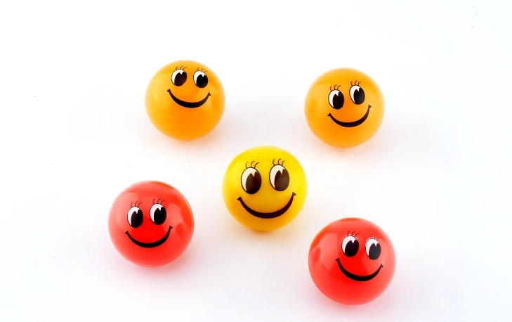 EMOJI PRINTED BALL I, model PR029, assortment view
