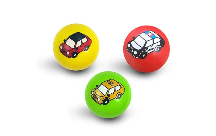 COLORED VEHICLE BALL, model PR032, assortment view