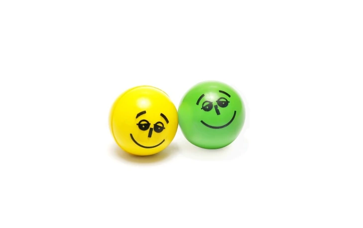 EMOJI PRINTED BALL III, model PR034, assortment view