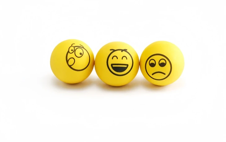 EMOJI PRINTED BALL V, model PR041, assortment view