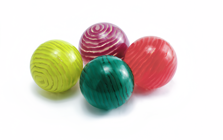 GROOVED SWIRL BALL, model RW00B, assortment view