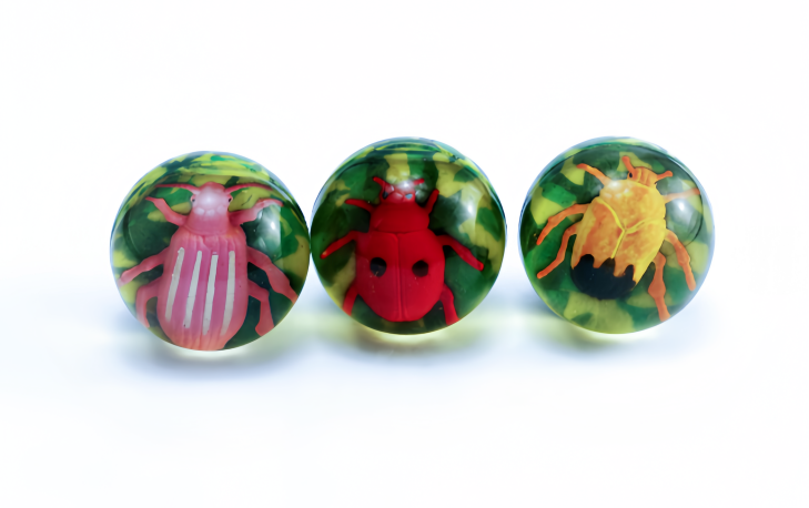 INSECT FIGURINE BALL, model SD000, assortment view