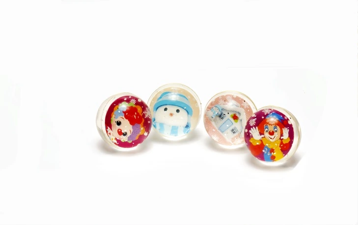 CARTOON FIGURINE BALL - I, model SG004, assortment view