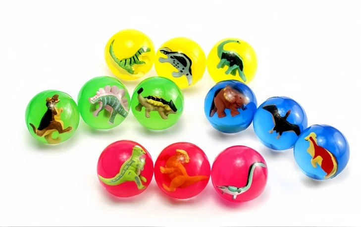 MIXED DINOSAUR FIGURINE BALL - II, model TD00C, assortment view