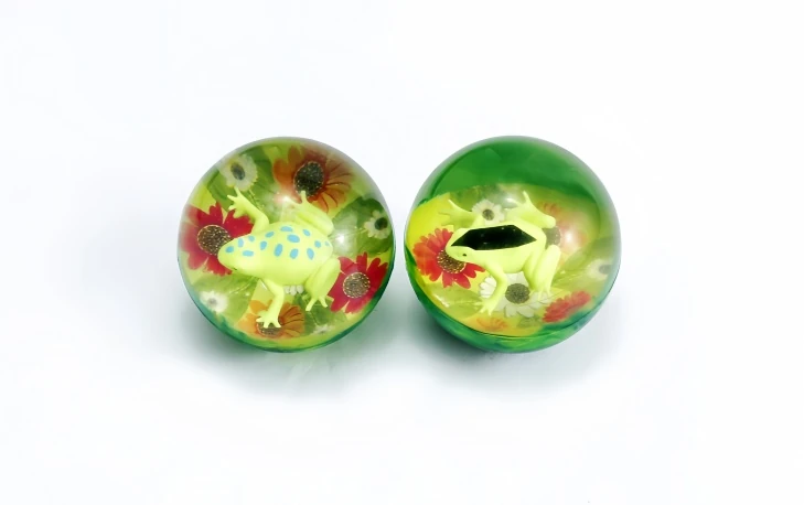 FROG FIGURINE BALL - I, model TF000, assortment view