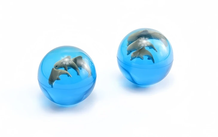 3-DOLPHIN BALL, model TU000, assortment view