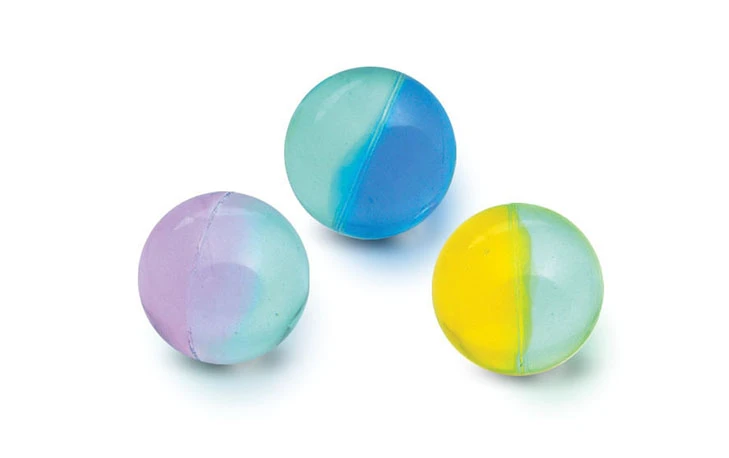 TWO TONE GLASS BALL, model U3000, assortment view