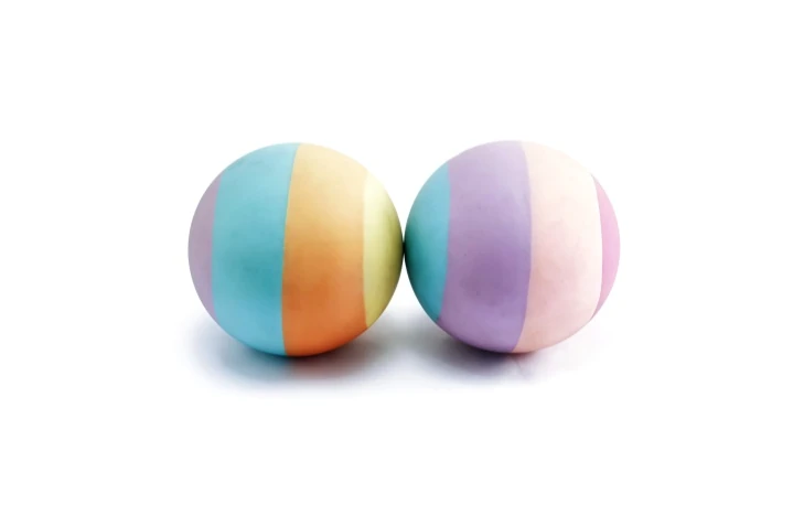 PASTEL STRIPED BALL, model V4000, assortment view