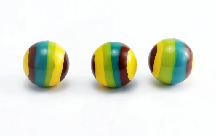 MULTI COLORED BALL - II, model V5000, assortment view