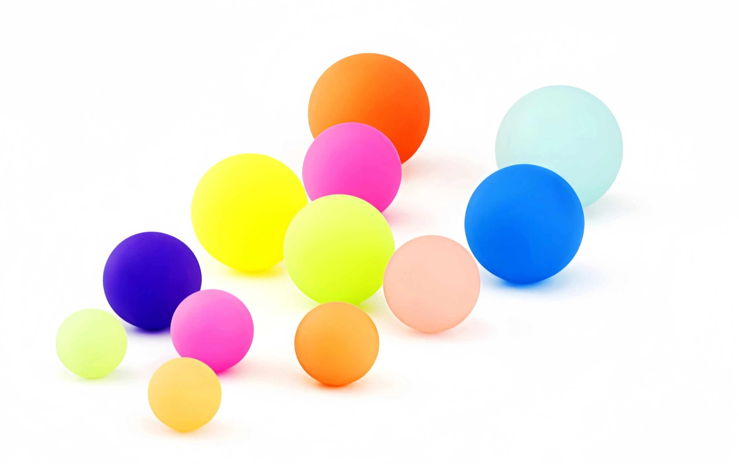 FROSTY GLOWING BALL, model W0000, assortment view