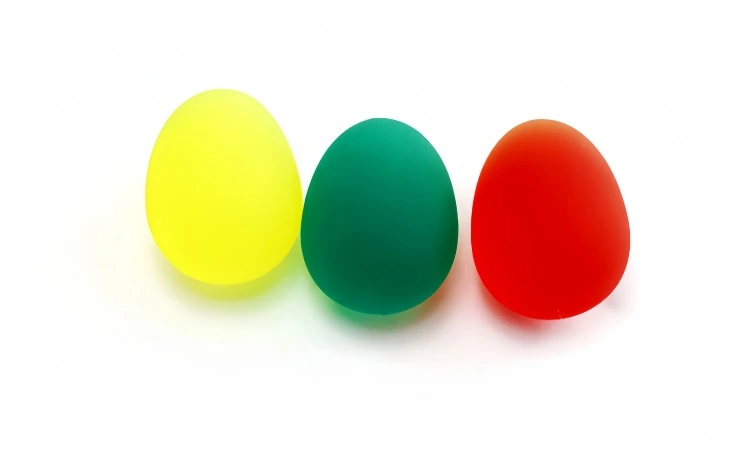 COLORED EGG BALL, model WD000, assortment view